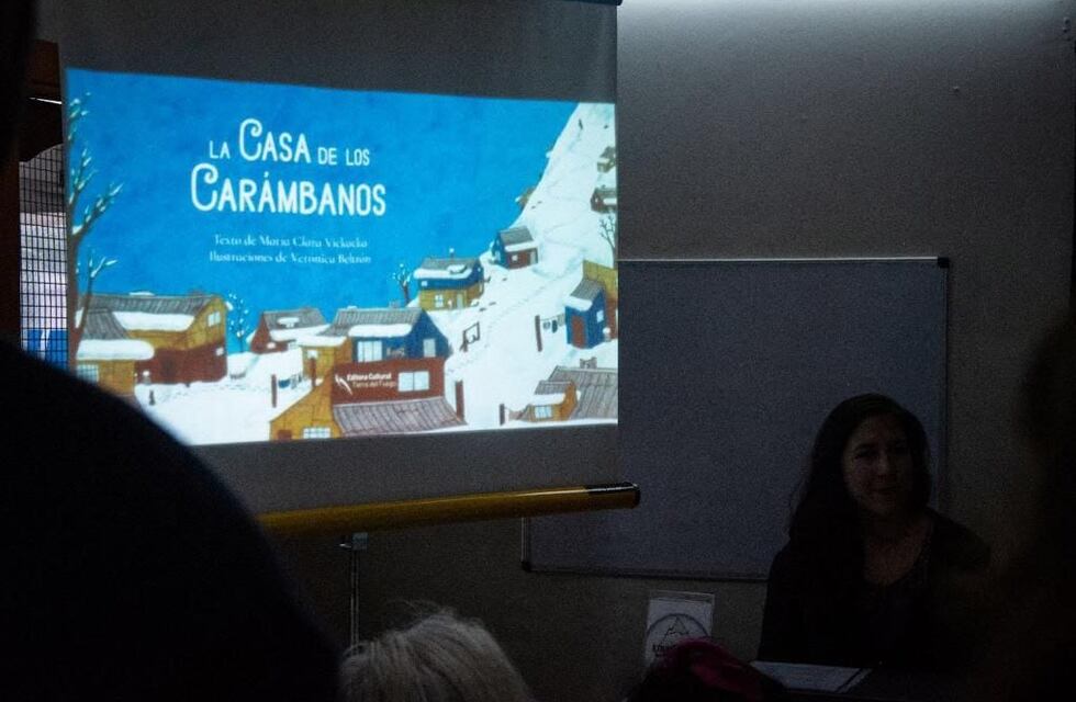 Ushuaia: presentaron el libro “La casa de los carámbanos”