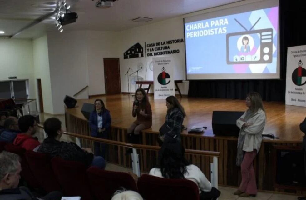 Oberá: se realizó la primera charla para periodistas de la provincia