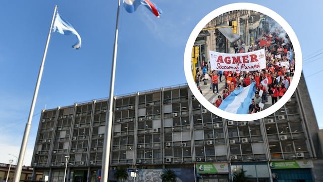 Movilización docente en Entre Ríos