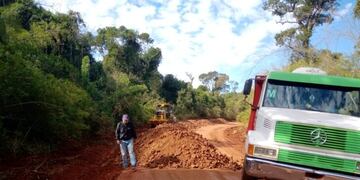 La Dirección Provincial de Vialidad ejecuta obras de mantenimiento en rutas terradas