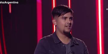 Elías Muñoz, el sanjuanino que ingresó a La Voz.