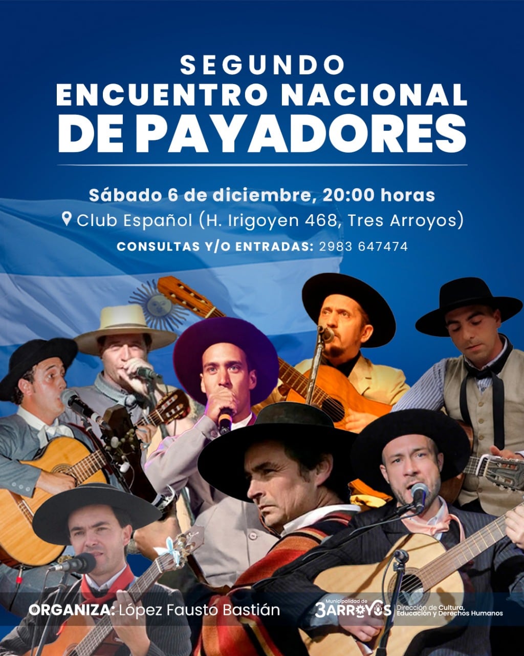 Segundo Encuentro Nacional de Payadores en Tres Arroyos