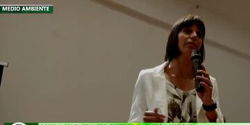 Gala Verde por el Clima en Misiones: Romina Schewzow habló sobre la necesidad de “sanar” la relación con el medio ambiente.