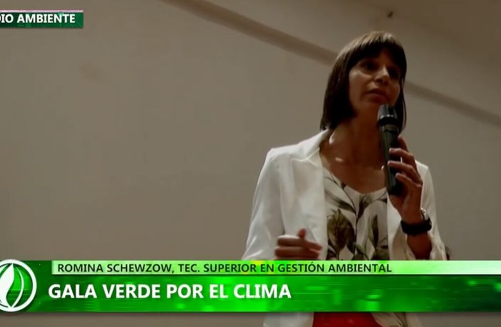 Gala Verde por el Clima en Misiones: Romina Schewzow habló sobre la necesidad de “sanar” la relación con el medio ambiente