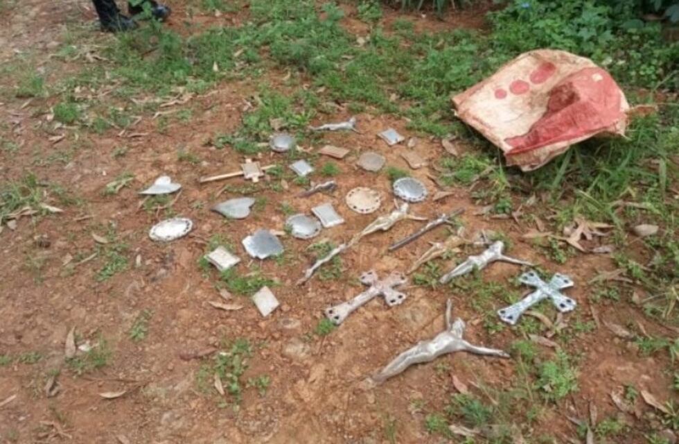 Recuperan objetos y placas presuntamente robadas del cementerio de Puerto Rico