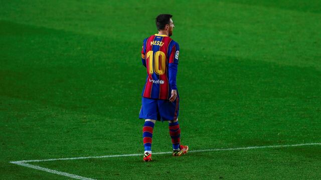 Lionel Messi se va de Barcelona. (AP)