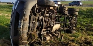 Accidente múltiple autopista Rosario-Córdoba