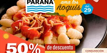 Promoción "Paraná ama los Ñoquis"