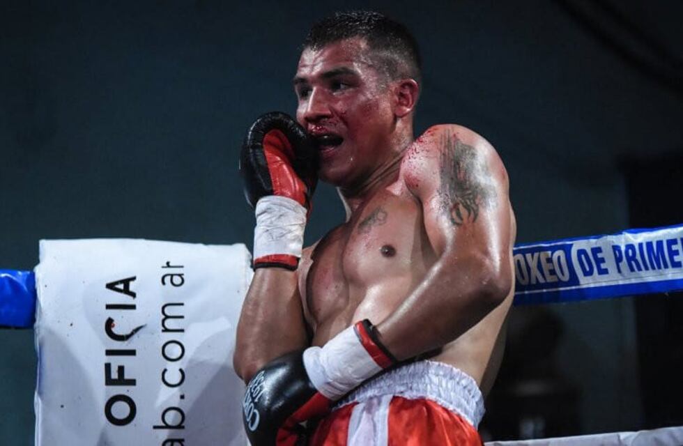 Evoluciona en forma lenta el boxeador Verón, internado por un coágulo en el cerebro