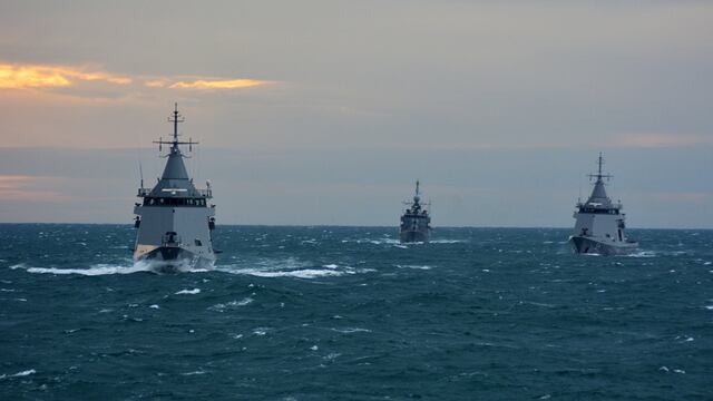 Finalizó la Etapa de Mar y la Flota regresó a Puerto Belgrano