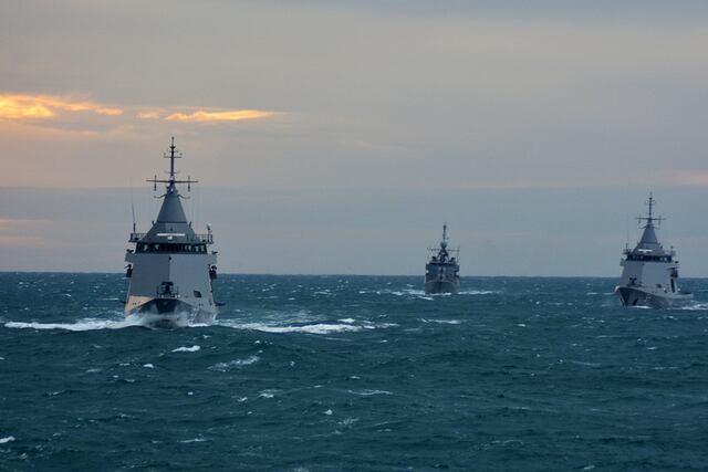 Finalizó la Etapa de Mar y la Flota regresó a Puerto Belgrano