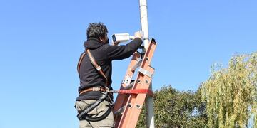 Instalan más cámaras de videovigilancia