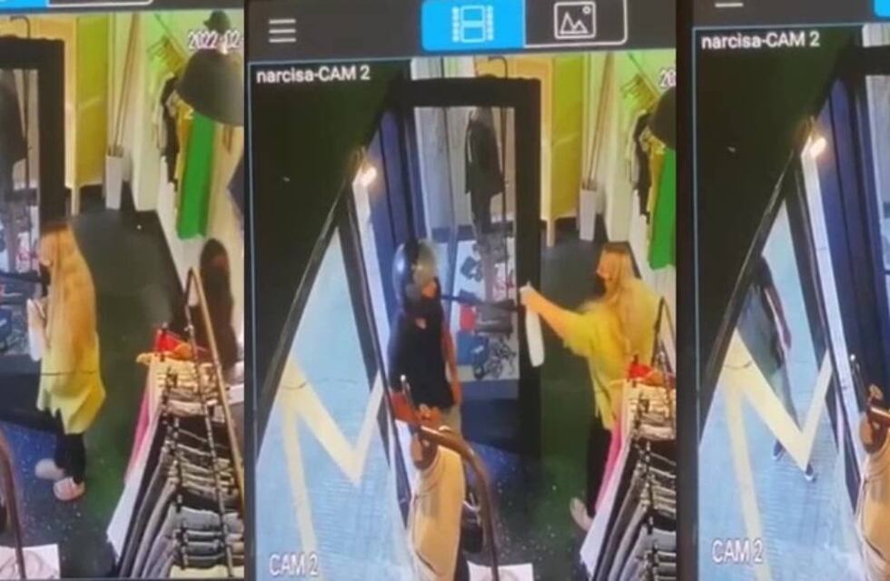 La dueña de un negocio de Rosario roció al ladrón con alcohol y evitó un robo