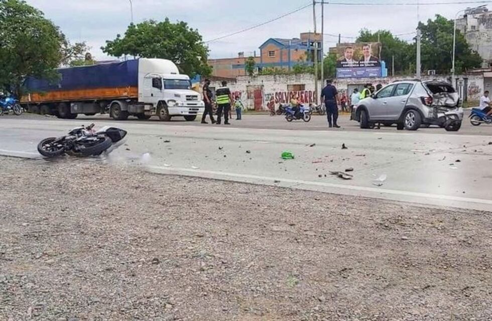 Murió un motociclista en un accidente vial en General Güemes