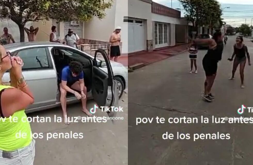 Para el infarto: se les cortó la luz y toda la cuadra vivió los penales de Argentina por la radio de un auto