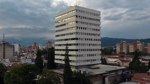 Edificio central de los Tribunales de Jujuy.