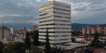 Edificio central de los Tribunales de Jujuy.