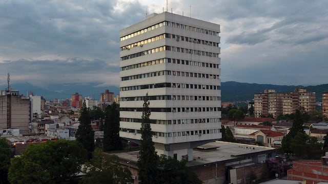 Edificio central de los Tribunales de Jujuy.