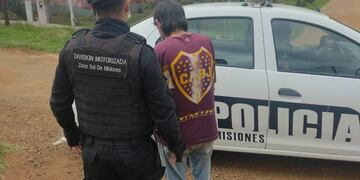 Detienen en Posadas a un individuo por violencia contra su vecino.