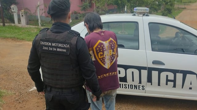 Detienen en Posadas a un individuo por violencia contra su vecino.