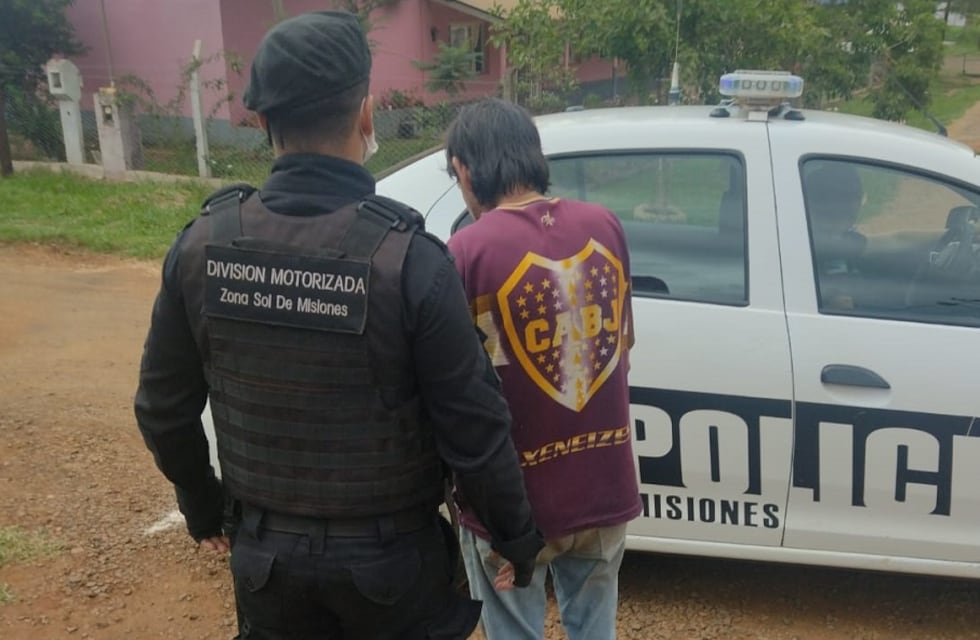 Detienen en Posadas a un individuo por violencia contra su vecino