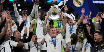 Real Madrid venció 2-0 a Dortmund y se coronó campeón de la Champions League (AP).