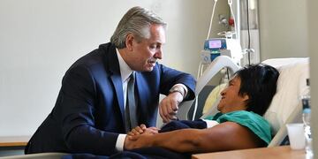Alberto Fernández llegó a Jujuy exclusivamente para visitar a Milagro Sala. El diputado radical Adriano Morone criticó que el viaje del Presidente tuviera ese motivo.