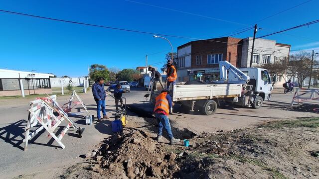 Comenzó la segunda etapa de reparación de calles.