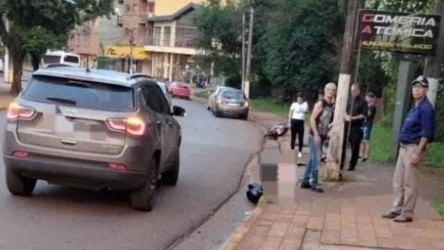 Lamentablemente, falleció la motociclista que protagonizó un accidente vial el pasado sábado.