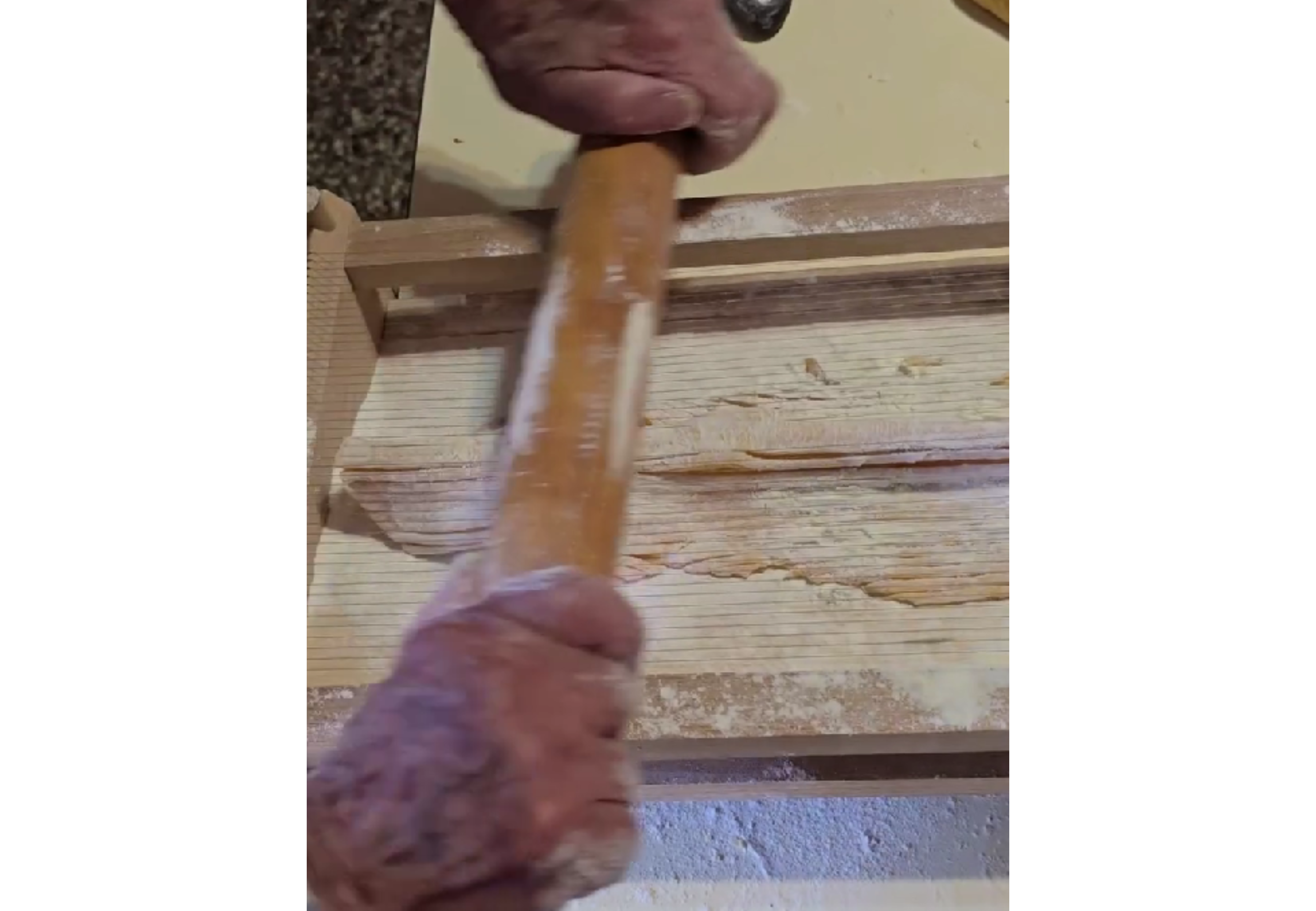 Fideos alla chitarra.