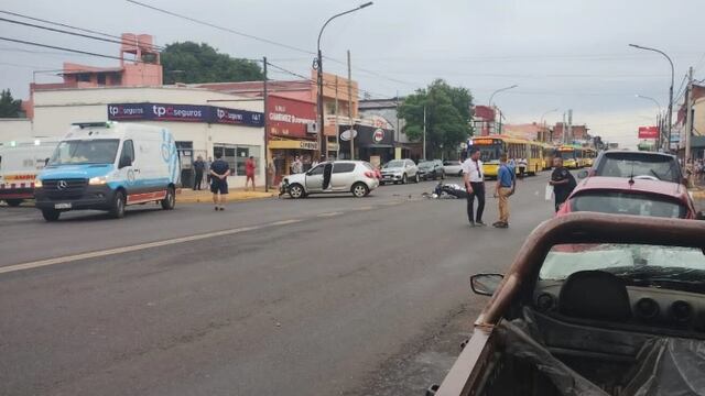 Un motociclista falleció tras un siniestro vial en Posadas.