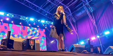 Karina hizo vibrar a su público y fue declarada ciudadana ilustre de Apóstoles en la 45° Fiesta Nacional e Internacional de la Yerba Mate