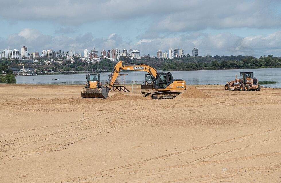 Temporada de verano: la municipalidad mejora las playas