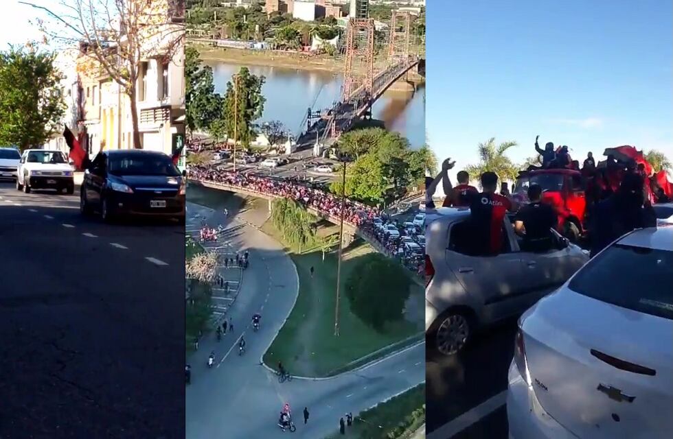 Hinchas de Colón volvieron a violar las restricciones para festejar el título