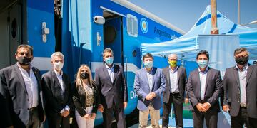 Inauguración del Tren Social en Chascomús