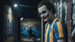 Joker con la camiseta de Central