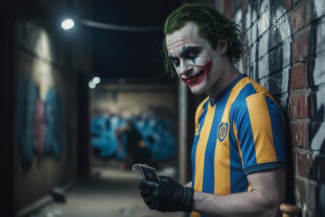 Joker con la camiseta de Central