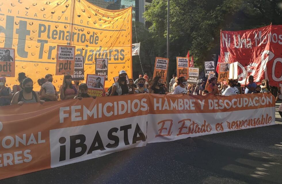 La movilización en Córdoba por el Día Internacional de la Mujer, al grito de “Ni Una Menos”