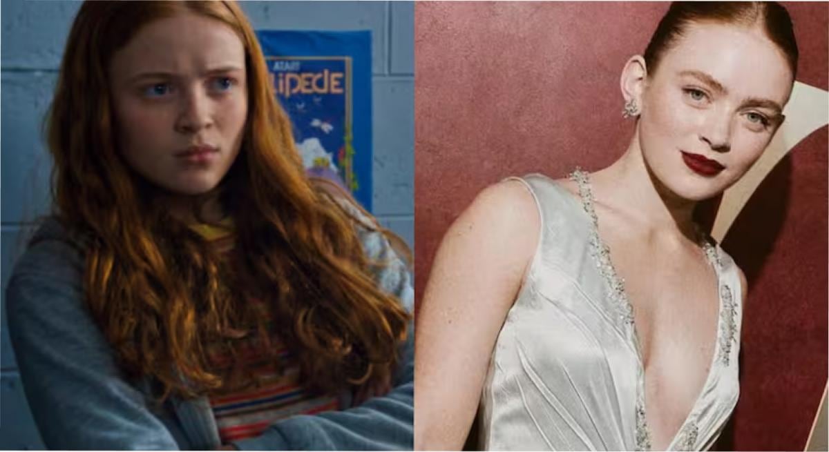 Cambio de imagen de Sadie Sink de "Stranger Things".