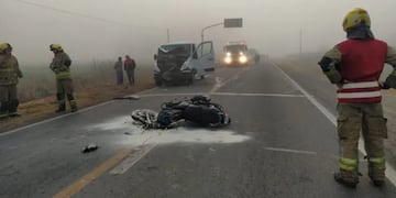 Accidente fatal en la curva de la muerte en Pérez.