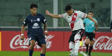 River vs. Independiente Rivadavia, en Córdoba (Gentileza Clarín)