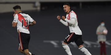 River vence a Vélez por 2-0 en el Monumental.