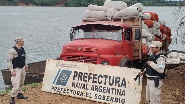 Secuestran contrabando de granos y tabaco en El Soberbio.
