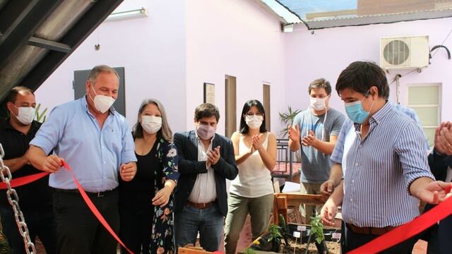 Inauguraron un jardín terapéutico en el Hospital de Niños Eva Perón