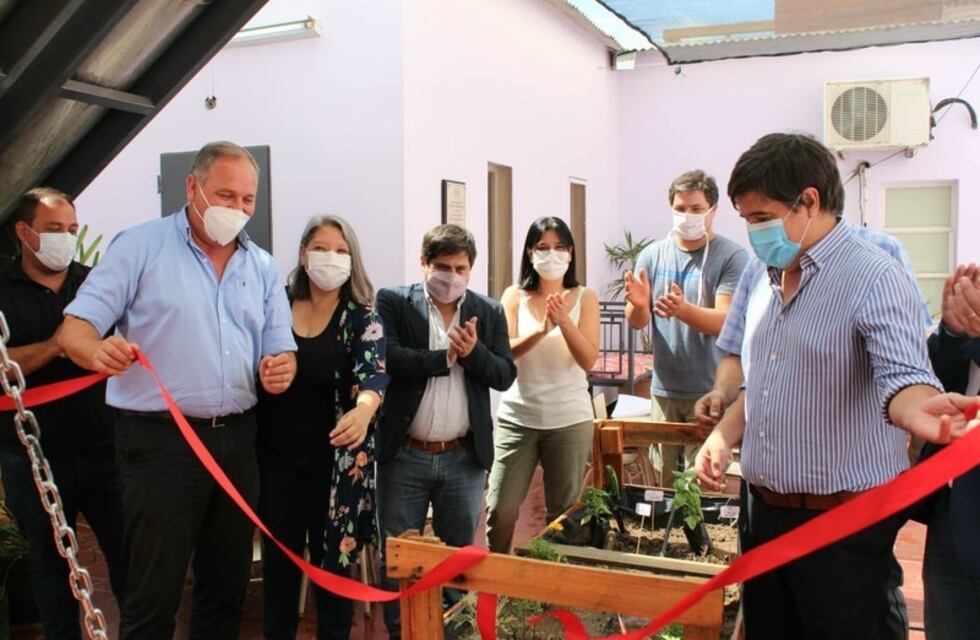 Inauguraron un jardín terapéutico en el Hospital de Niños Eva Perón