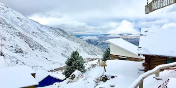 Nevadas en Potrerillos.
