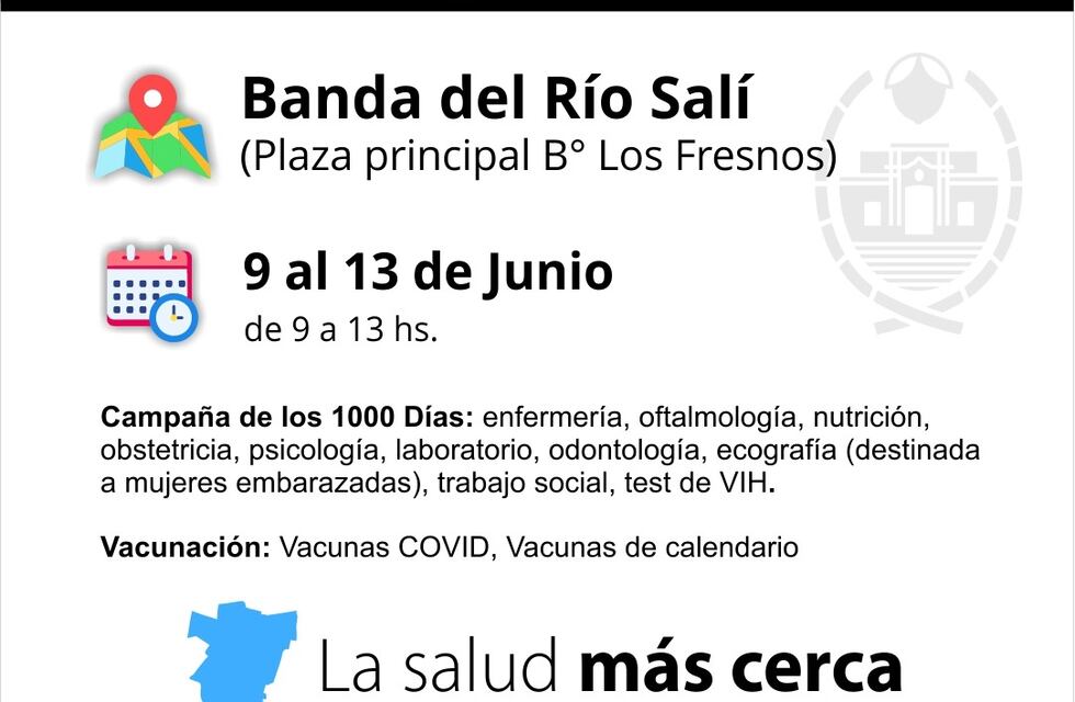 La Ruta de la Embarazada y el Niño llega a Banda del Río Salí