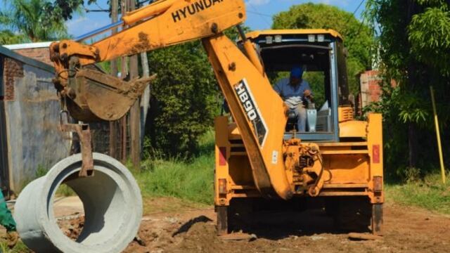 Se encuentran avanzadas las obras hidráulicas en Posadas.