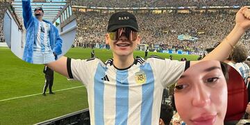Argentina campeón mundial: así festejaron Nathy Peluso, Bizarrap, Bad Bunny y más artistas
