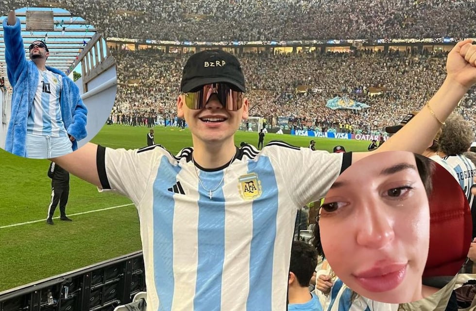Argentina campeón del mundo: así festejaron Nathy Peluso, Bizarrap, Emilia Mernes, Bad Bunny y más artistas